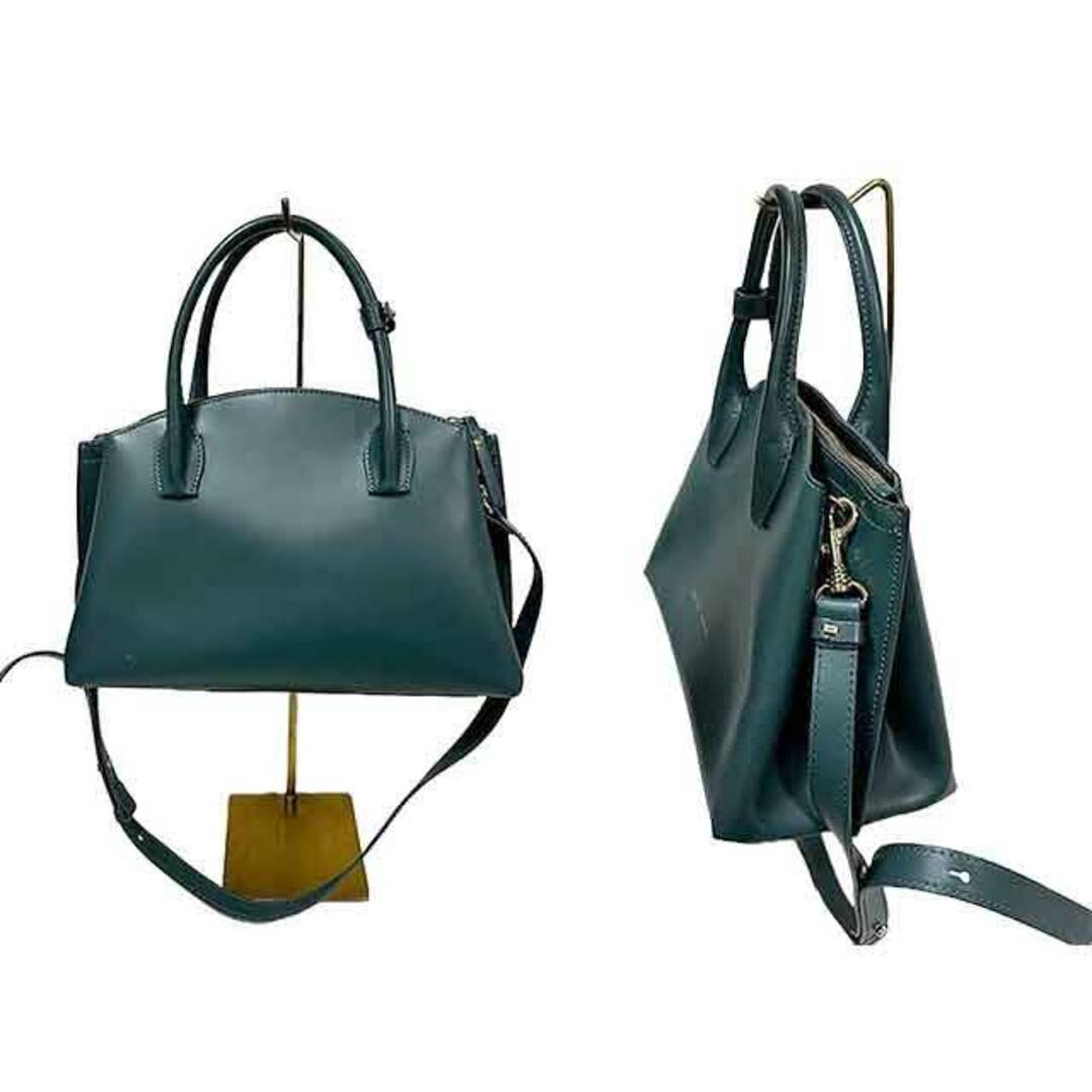 IACUCCI - 【中古】IACUCCI イアクッチ 2WAYバッグ グリーン IACUCCI - 【中古】IACUCCI イアクッチ 2WAYバッグ グリーン