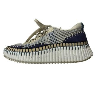 Chloe - クロエ CHC22S579Y0 Nama スニーカー 35 白系 厚底の Chloe - クロエ CHC22S579Y0 Nama スニーカー 35 白系 厚底の