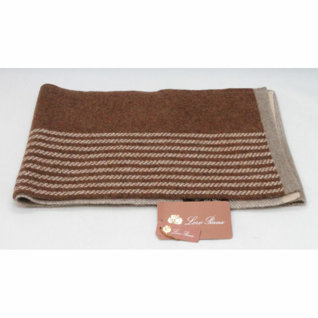 Loro Piana - ロロピアーナ リバーシブルカシミア100%マフラー Loro Piana - ロロピアーナ リバーシブルカシミア100%マフラー