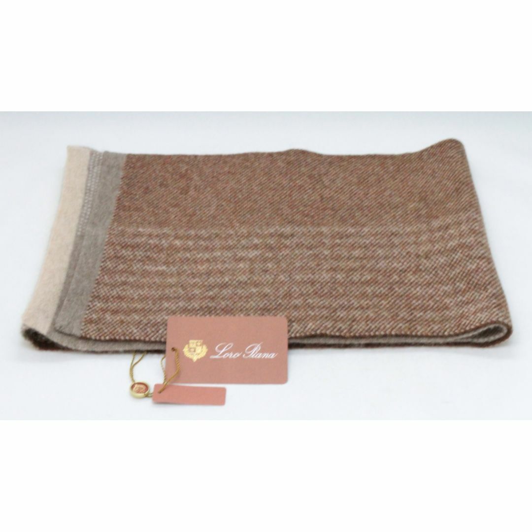 Loro Piana - ロロピアーナ リバーシブルカシミア100%マフラー Loro Piana - ロロピアーナ リバーシブルカシミア100%マフラー