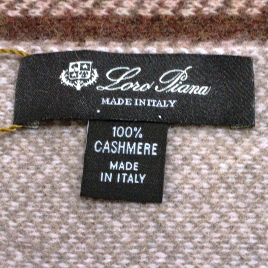 Loro Piana - ロロピアーナ リバーシブルカシミア100%マフラー Loro Piana - ロロピアーナ リバーシブルカシミア100%マフラー