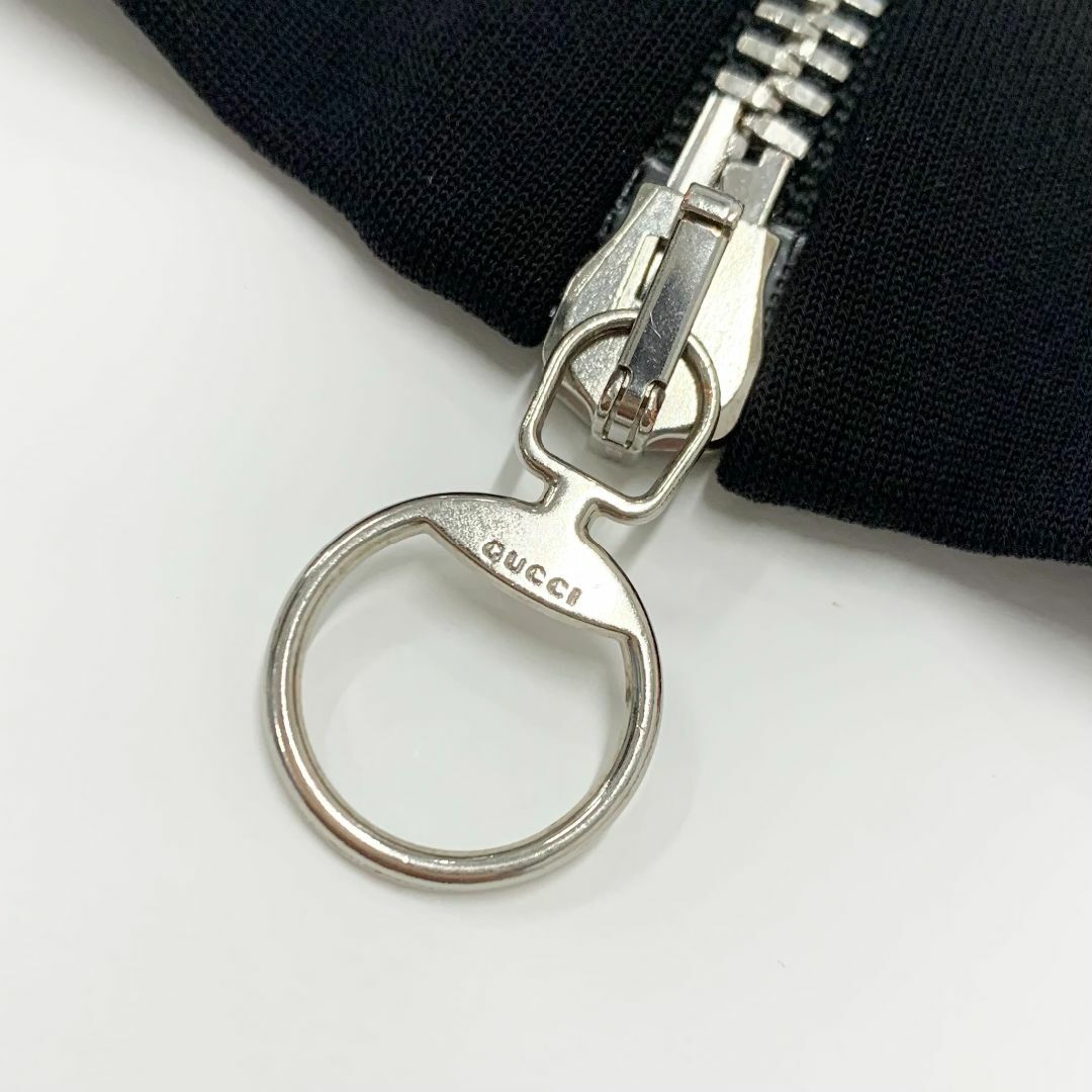 GUCCI - 9903 グッチ ワンピース フリル ノースリーブ ジップ GUCCI - 9903 グッチ ワンピース フリル ノースリーブ ジップ