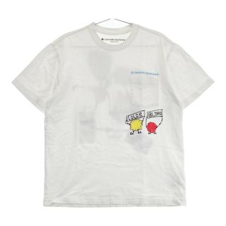 Chrome Hearts - CHROME HEARTS ネックロゴ ポケット Tシャツの Chrome Hearts - CHROME HEARTS ネックロゴ ポケット Tシャツの