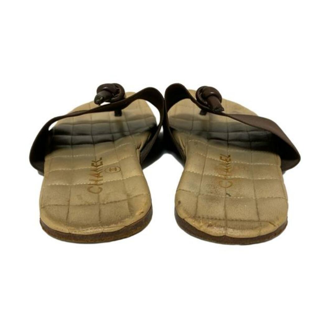 CHANEL - CHANEL(シャネル) サンダル 36 1/2 レディース CHANEL - CHANEL(シャネル) サンダル 36 1/2 レディース