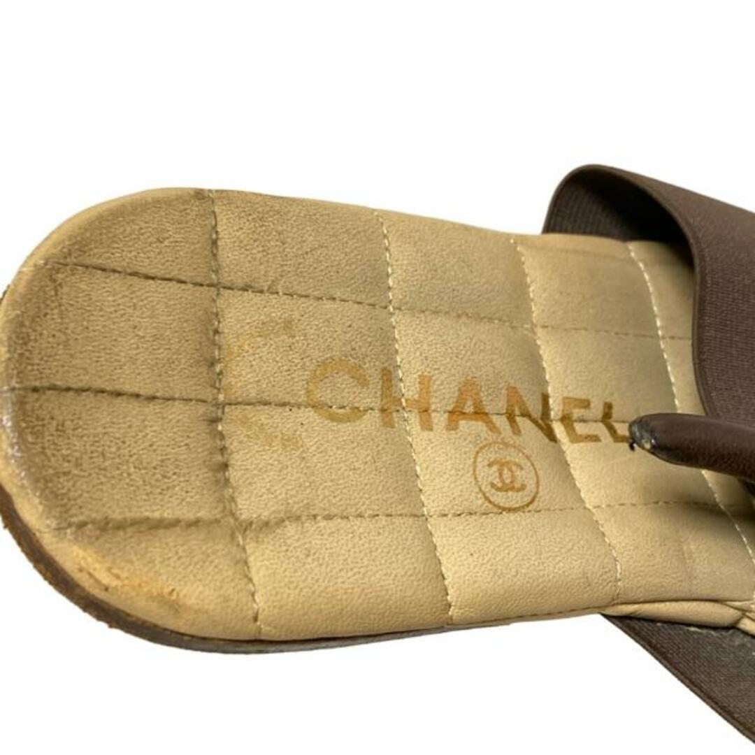 CHANEL - CHANEL(シャネル) サンダル 36 1/2 レディース CHANEL - CHANEL(シャネル) サンダル 36 1/2 レディース