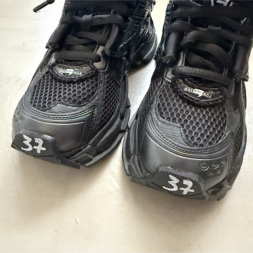BALENCIAGA - BALENCIAGA Runner スニーカー ブラックの通販 by BALENCIAGA - BALENCIAGA Runner スニーカー ブラックの通販 by