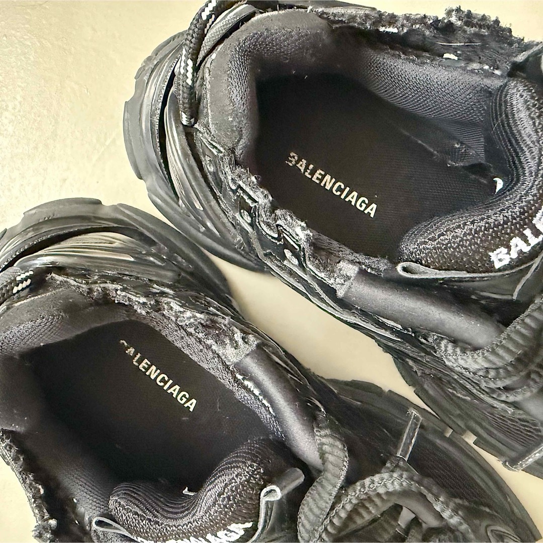 BALENCIAGA - BALENCIAGA Runner スニーカー ブラックの通販 by BALENCIAGA - BALENCIAGA Runner スニーカー ブラックの通販 by
