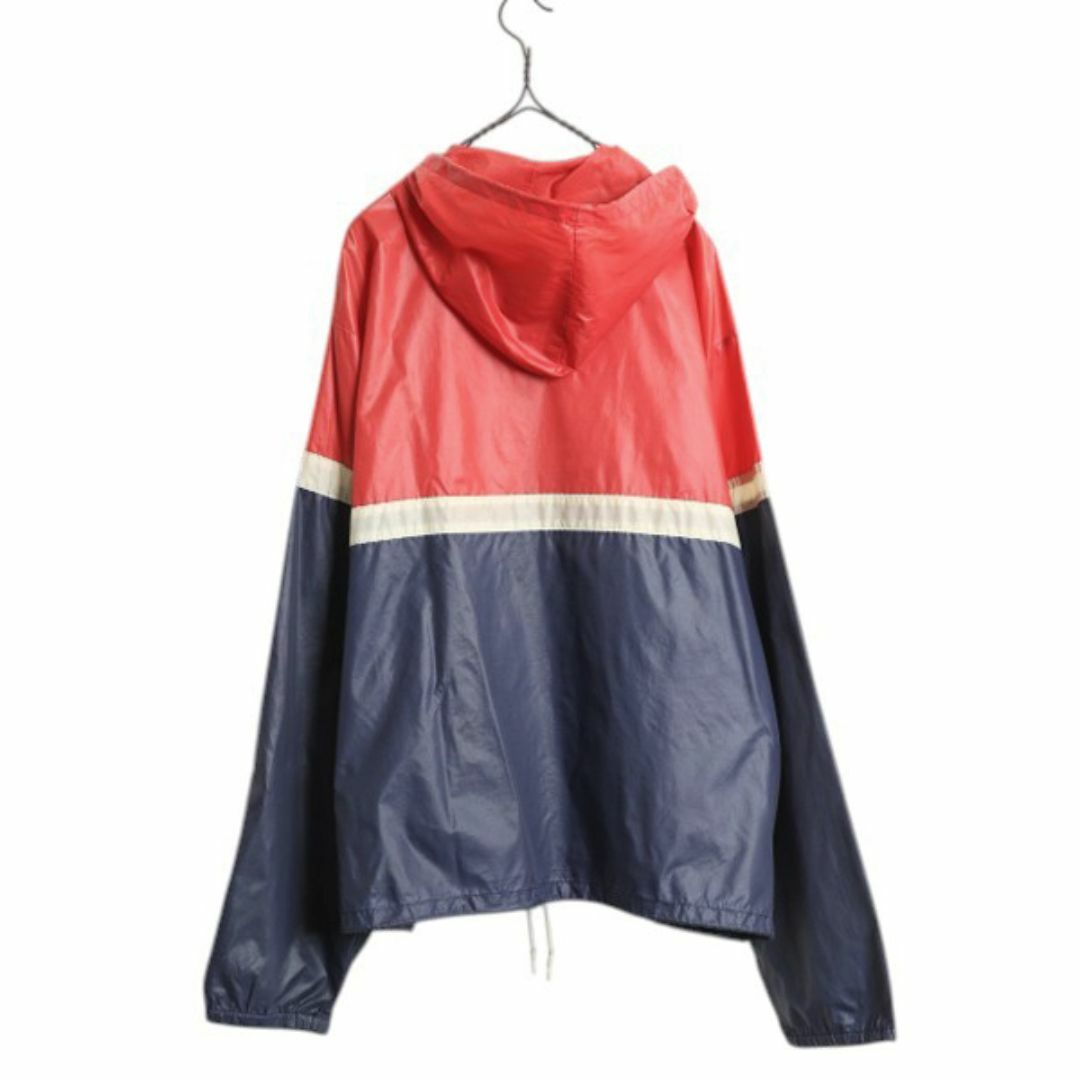 70s 80s ラコステ フルジップ ナイロン フード パーカー 70s 80s ラコステ フルジップ ナイロン フード パーカー