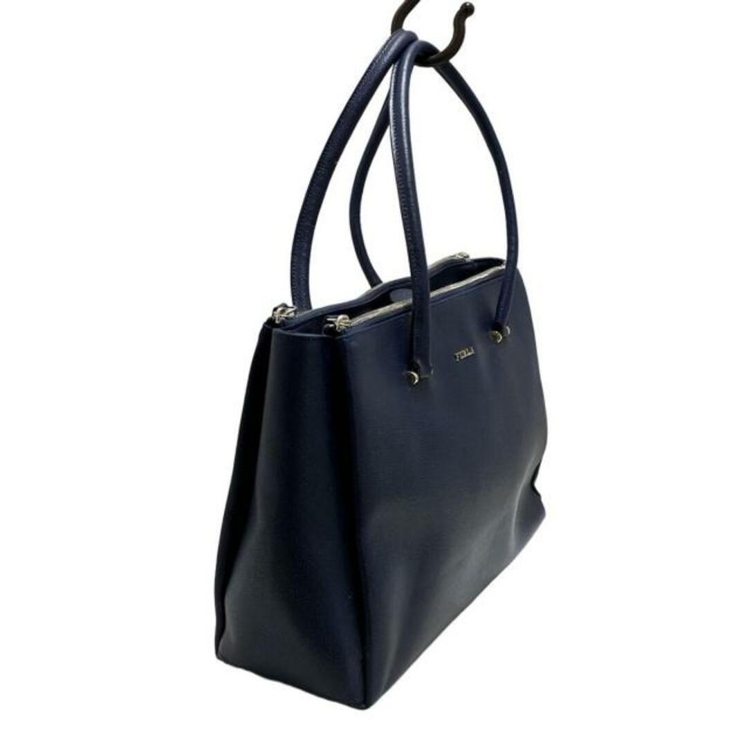 FURLA - FURLA(フルラ) トートバッグ - ネイビー レザーの通販 FURLA - FURLA(フルラ) トートバッグ - ネイビー レザーの通販