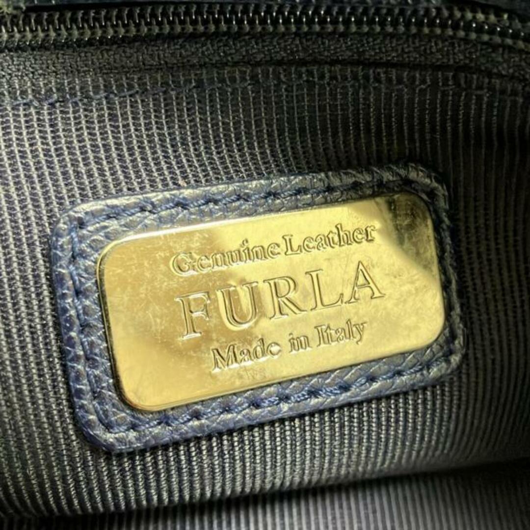 FURLA - FURLA(フルラ) トートバッグ - ネイビー レザーの通販 FURLA - FURLA(フルラ) トートバッグ - ネイビー レザーの通販