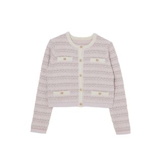 Her lip to - herlipto Butterfly Yarn V-Neck Cardiganの通販 Her lip to - herlipto Butterfly Yarn V-Neck Cardiganの通販