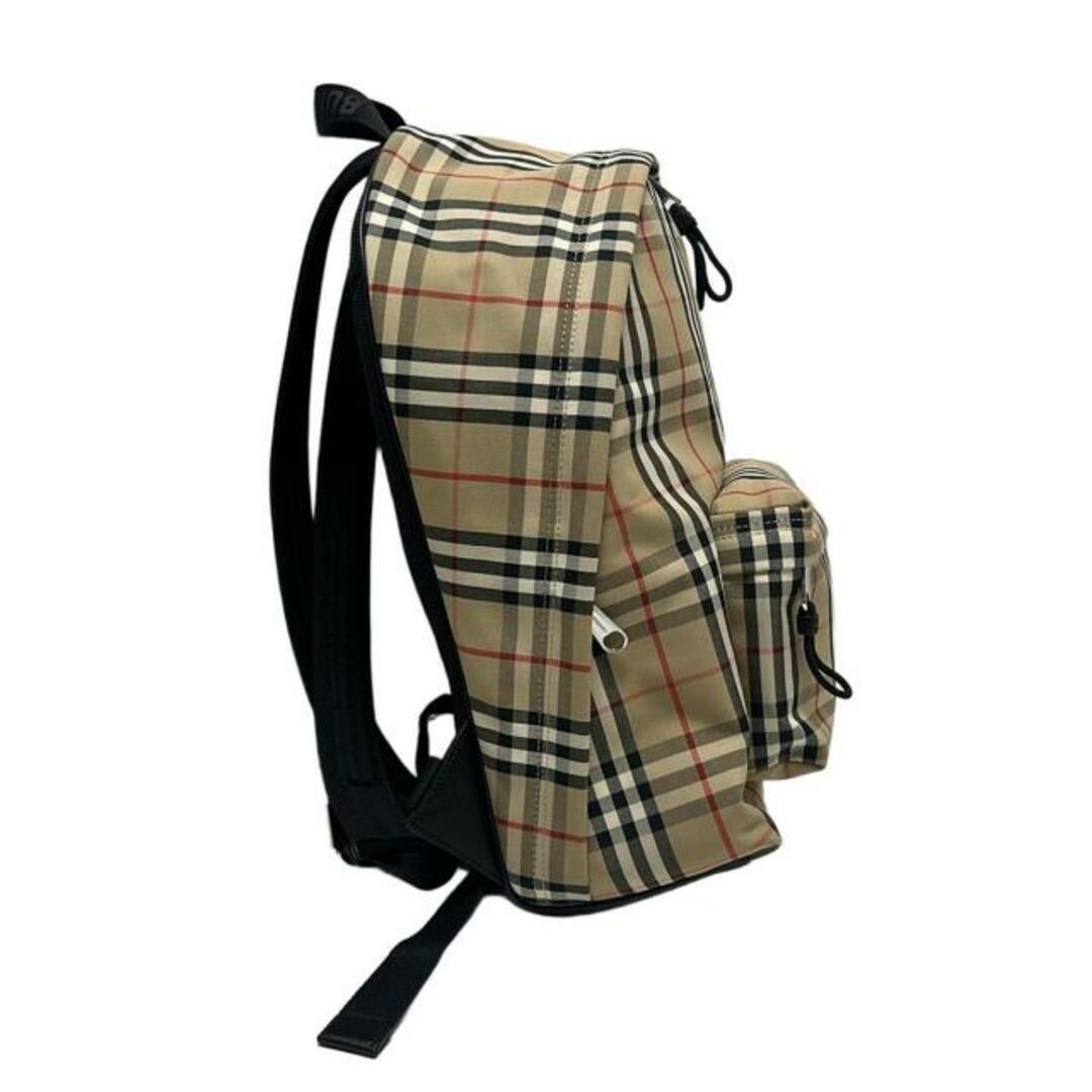 BURBERRY - Burberry(バーバリー) リュックサック - ベージュ×黒 BURBERRY - Burberry(バーバリー) リュックサック - ベージュ×黒