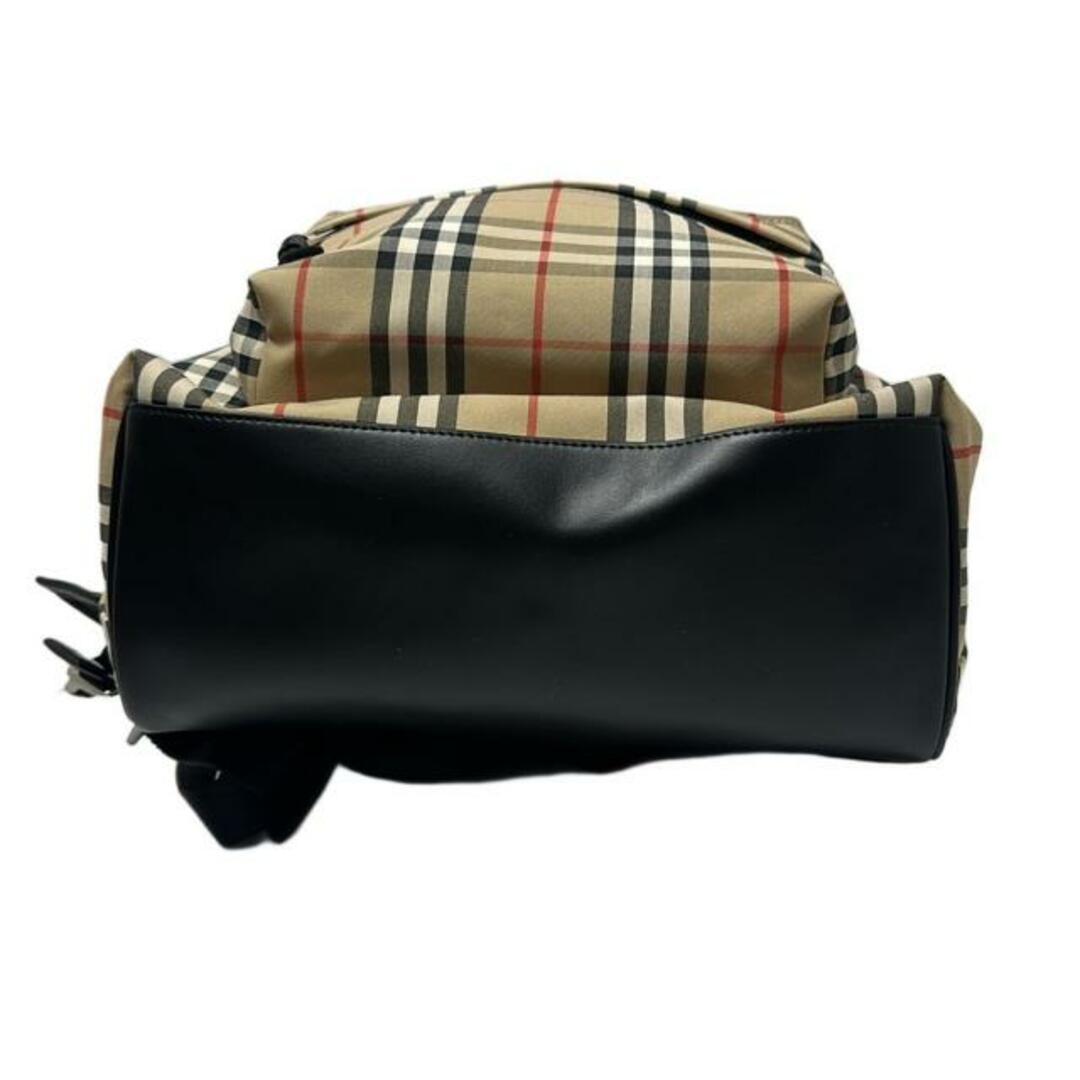 BURBERRY - Burberry(バーバリー) リュックサック - ベージュ×黒 BURBERRY - Burberry(バーバリー) リュックサック - ベージュ×黒