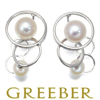 TASAKI - TASAKI タサキ ピアス パール 真珠 4.4-5.8mm エニーマ TASAKI - TASAKI タサキ ピアス パール 真珠 4.4-5.8mm エニーマ
