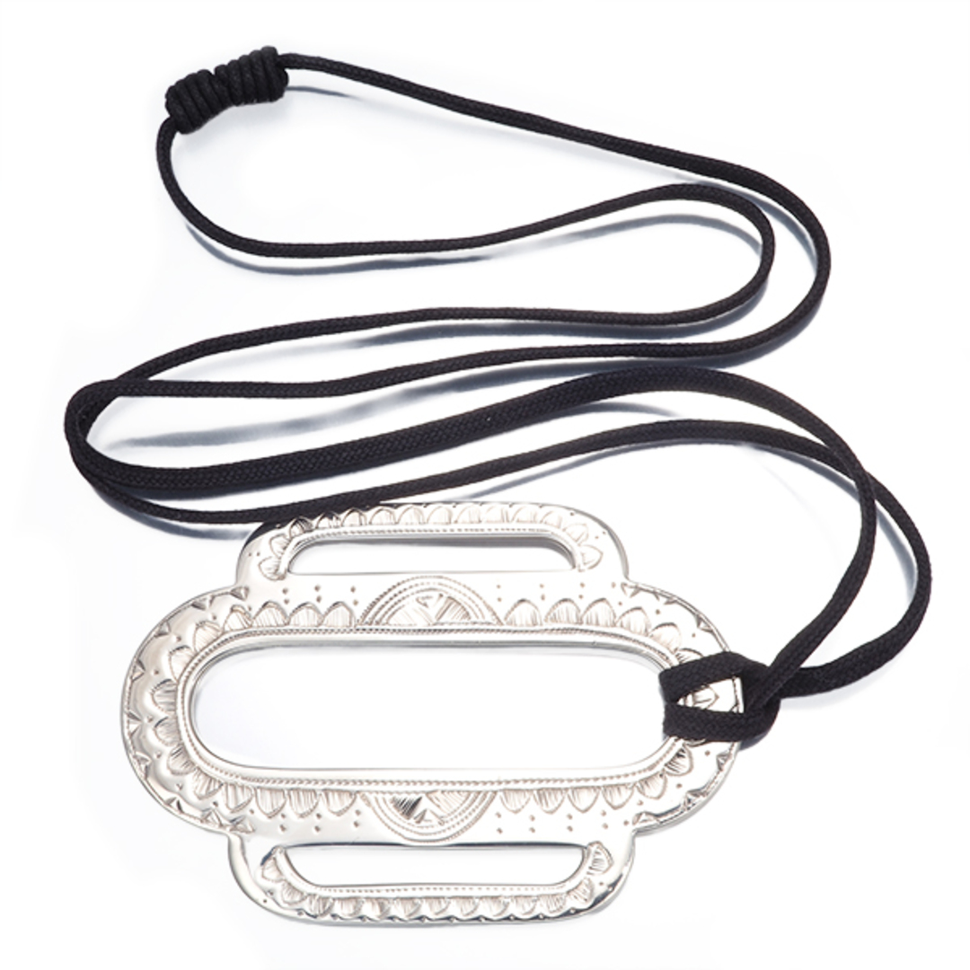 HERMES - エルメス ネックレス トゥアレグ ロング シルバー 925 HERMES - エルメス ネックレス トゥアレグ ロング シルバー 925