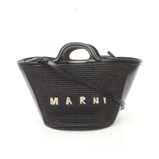 MARNI - 【新品未使用】マルニマーケット ミニバスケットバッグ MARNI - 【新品未使用】マルニマーケット ミニバスケットバッグ