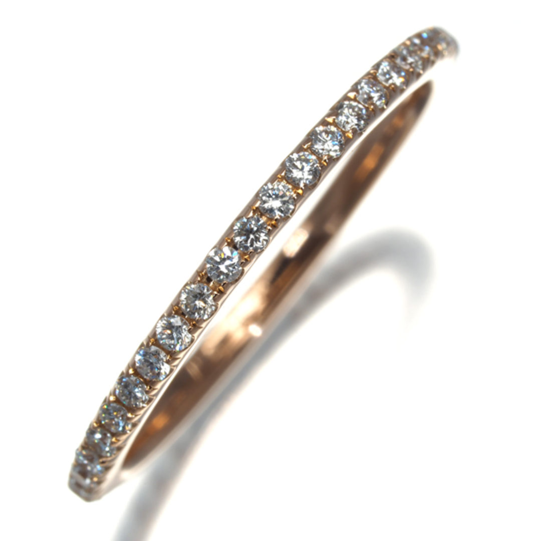 ダイヤ ダイヤモンド 0.31ct フルエタニティ リング K18PG の ダイヤ ダイヤモンド 0.31ct フルエタニティ リング K18PG の