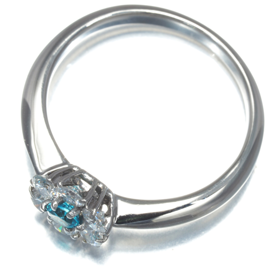 パライバトルマリン 0.11ct ダイヤ ダイヤモンド 0.42ct パライバトルマリン 0.11ct ダイヤ ダイヤモンド 0.42ct