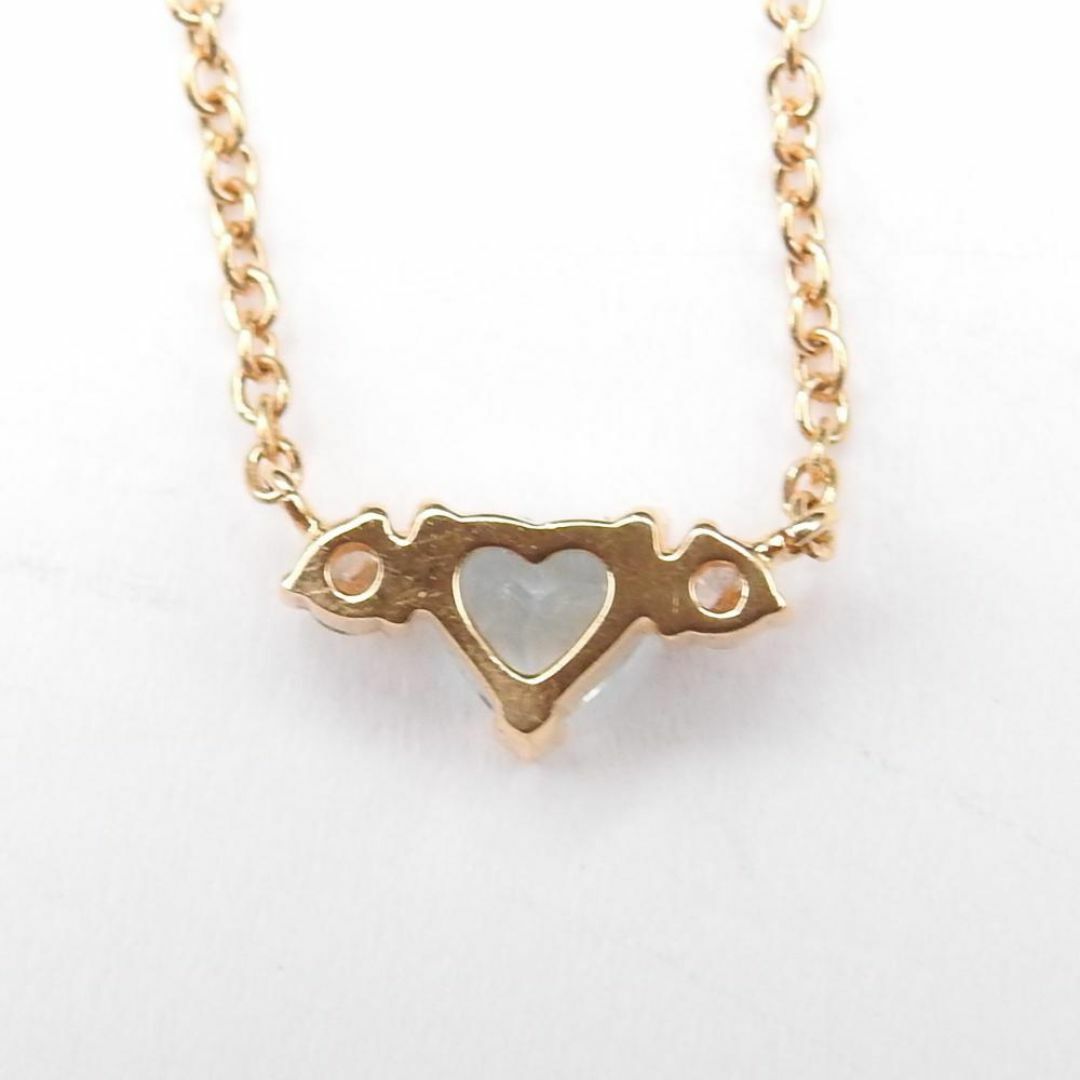 STAR JEWELRY - STAR JEWELRY アクアマリン K18 D0.05 ハート STAR JEWELRY - STAR JEWELRY アクアマリン K18 D0.05 ハート