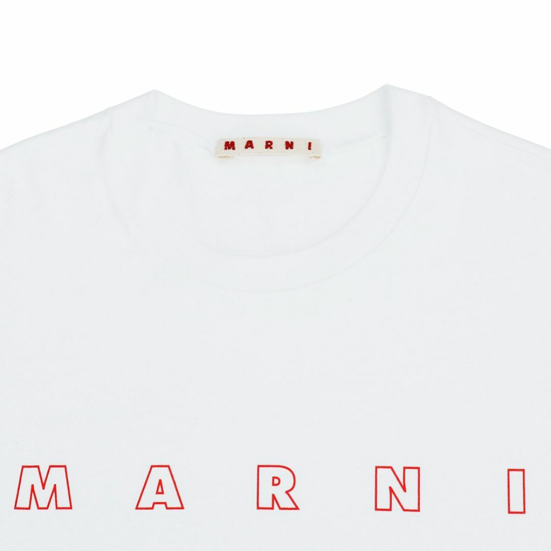 MARNI - マルニ Tシャツ 半袖 MARNI KIDS 大人もOK ホワイト MARNI - マルニ Tシャツ 半袖 MARNI KIDS 大人もOK ホワイト