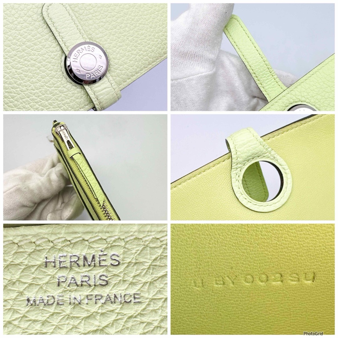 HERMES - 希少カラー❣️エルメス✨ドゴン GM✨二つ折り✨長 HERMES - 希少カラー❣️エルメス✨ドゴン GM✨二つ折り✨長
