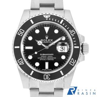 ロレックス(ROLEX)のロレックス サブマリーナ デイト 116610LN ブラック ランダム番 メンズ 中古 腕時計(腕時計(アナログ))