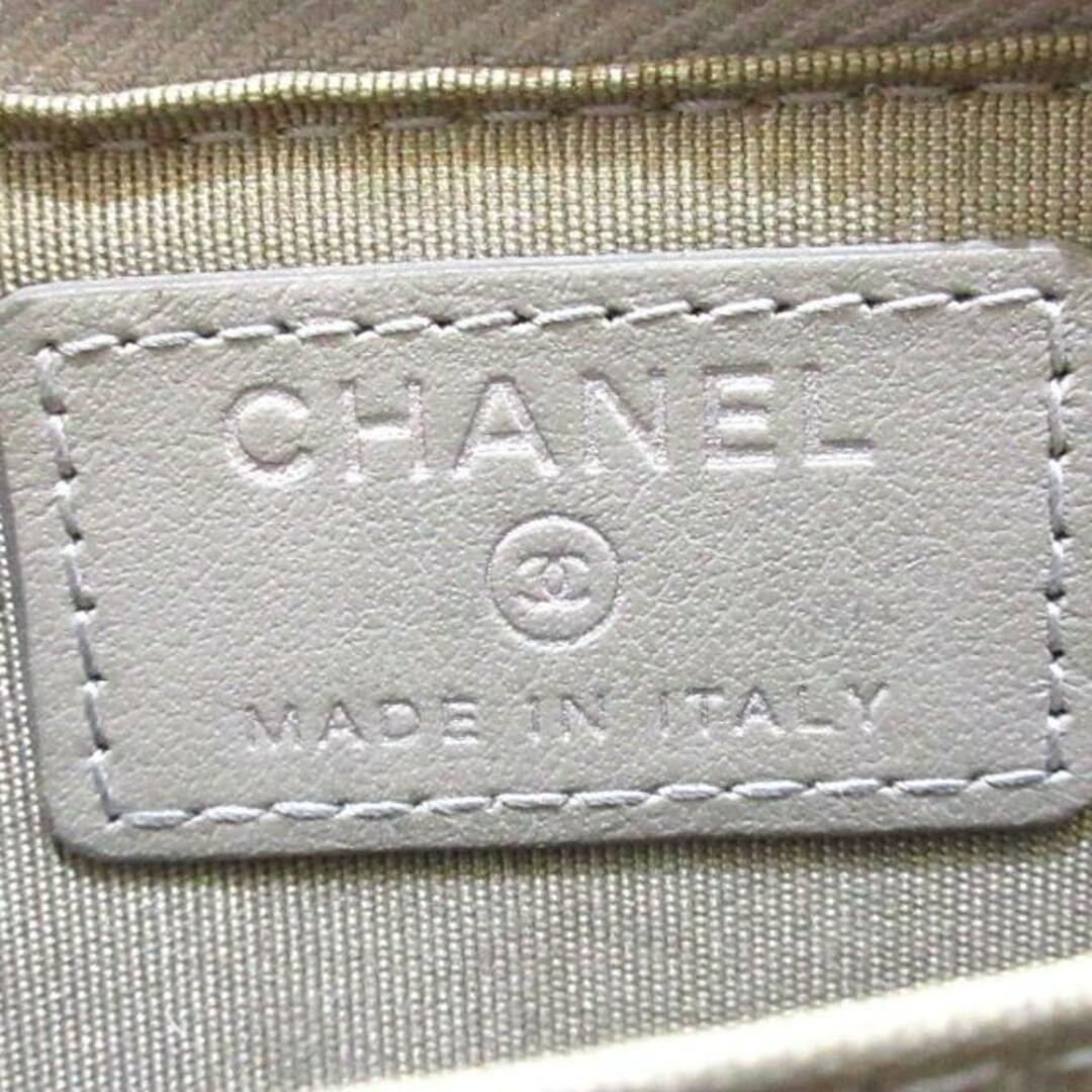 CHANEL - CHANEL(シャネル) コインケース - グレー ココマーク CHANEL - CHANEL(シャネル) コインケース - グレー ココマーク