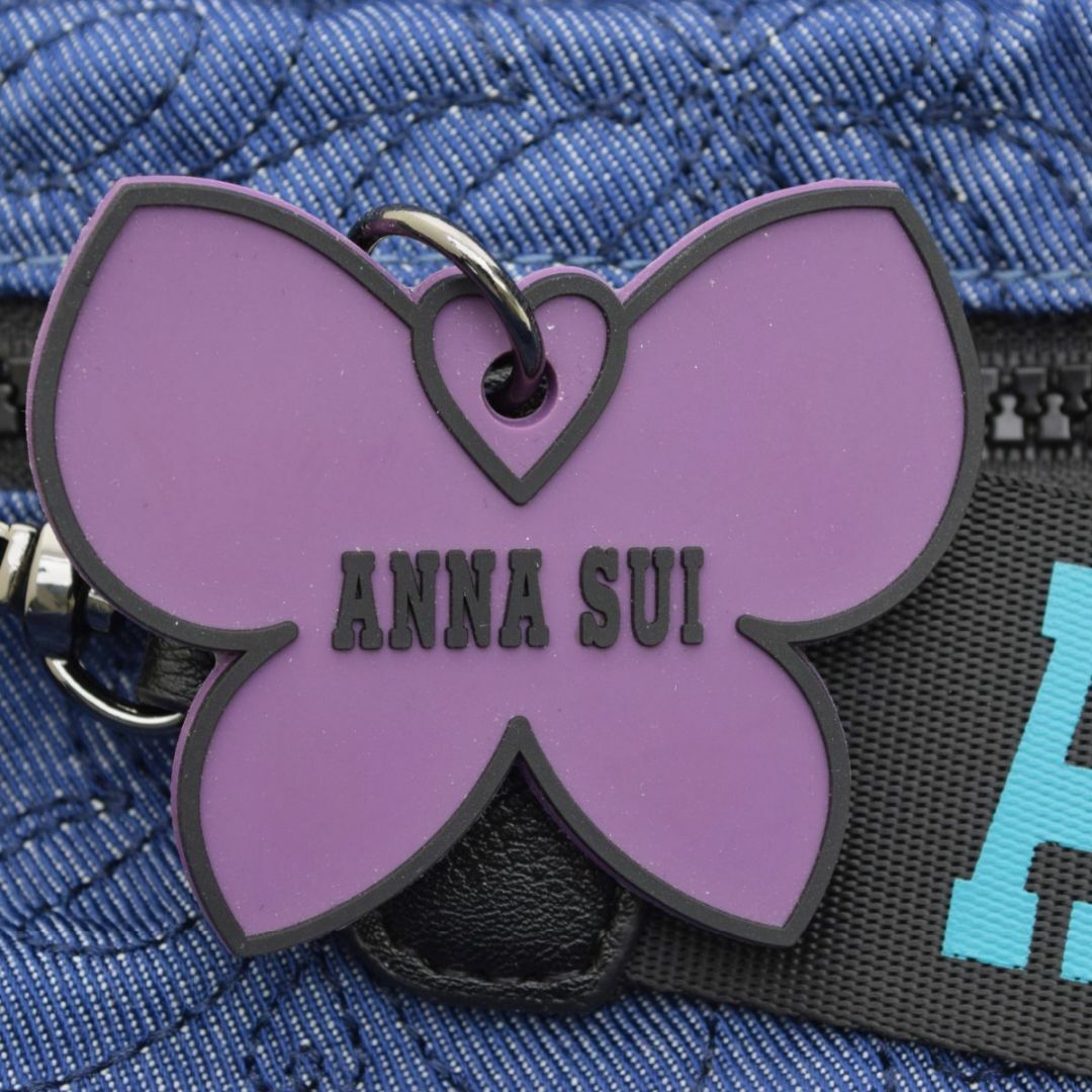 ANNA SUI - 【ANNASUI】バタフライキルトデニム リュックバック ANNA SUI - 【ANNASUI】バタフライキルトデニム リュックバック