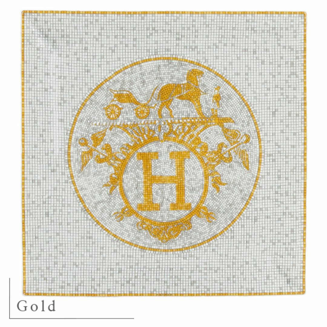 HERMES - エルメス HERMES 食器 プチカレ スクエアプレート 23cm HERMES - エルメス HERMES 食器 プチカレ スクエアプレート 23cm