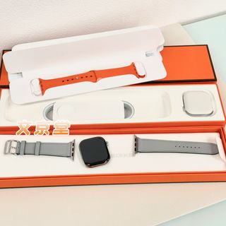 HERMES - 新品 エルメス HERMES シリーズ10 46mm アップル HERMES - 新品 エルメス HERMES シリーズ10 46mm アップル