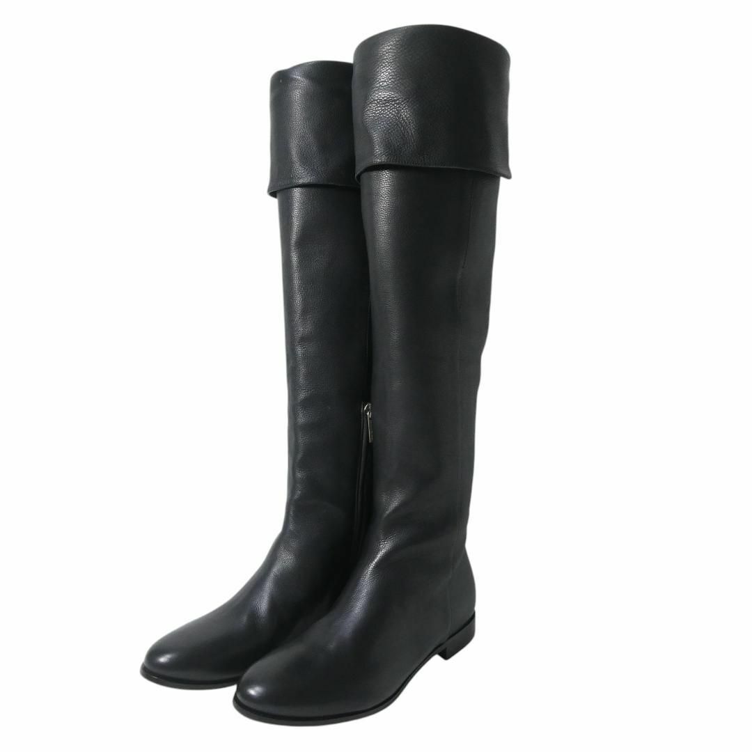 JIMMY CHOO - 極美品 ジミーチュウ レザー ラウンドトゥ JIMMY CHOO - 極美品 ジミーチュウ レザー ラウンドトゥ