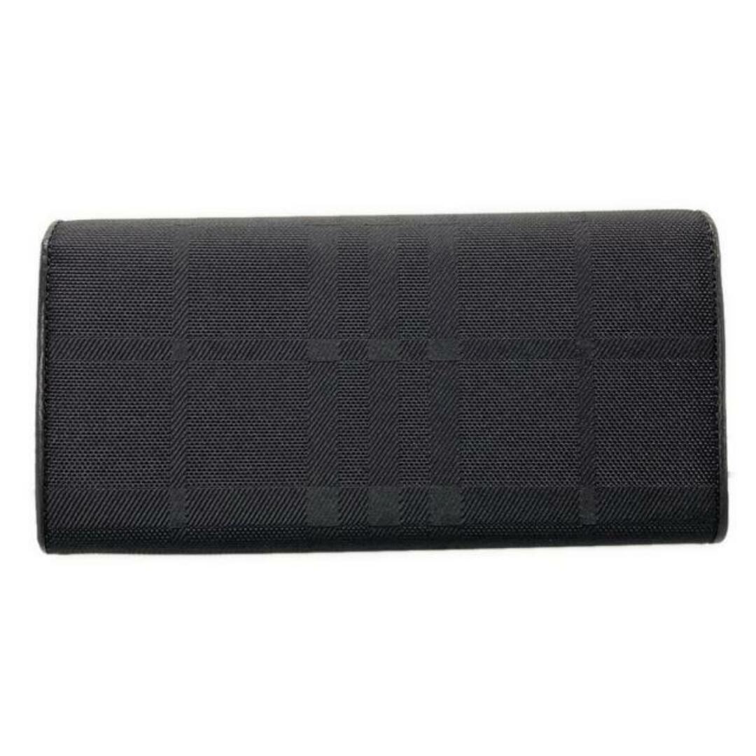 BURBERRY - Burberry(バーバリー) 長財布美品 - 黒 チェック柄 BURBERRY - Burberry(バーバリー) 長財布美品 - 黒 チェック柄