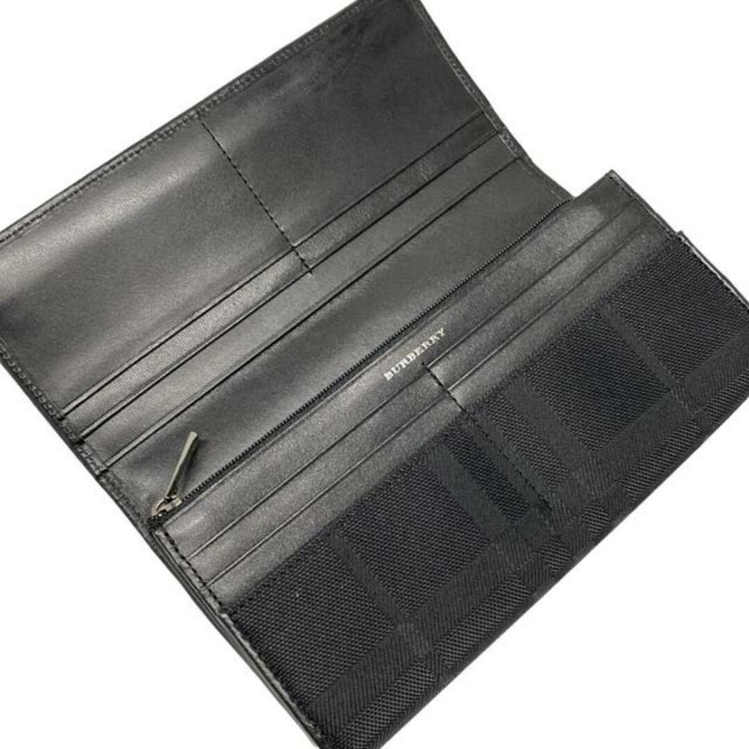BURBERRY - Burberry(バーバリー) 長財布美品 - 黒 チェック柄 BURBERRY - Burberry(バーバリー) 長財布美品 - 黒 チェック柄