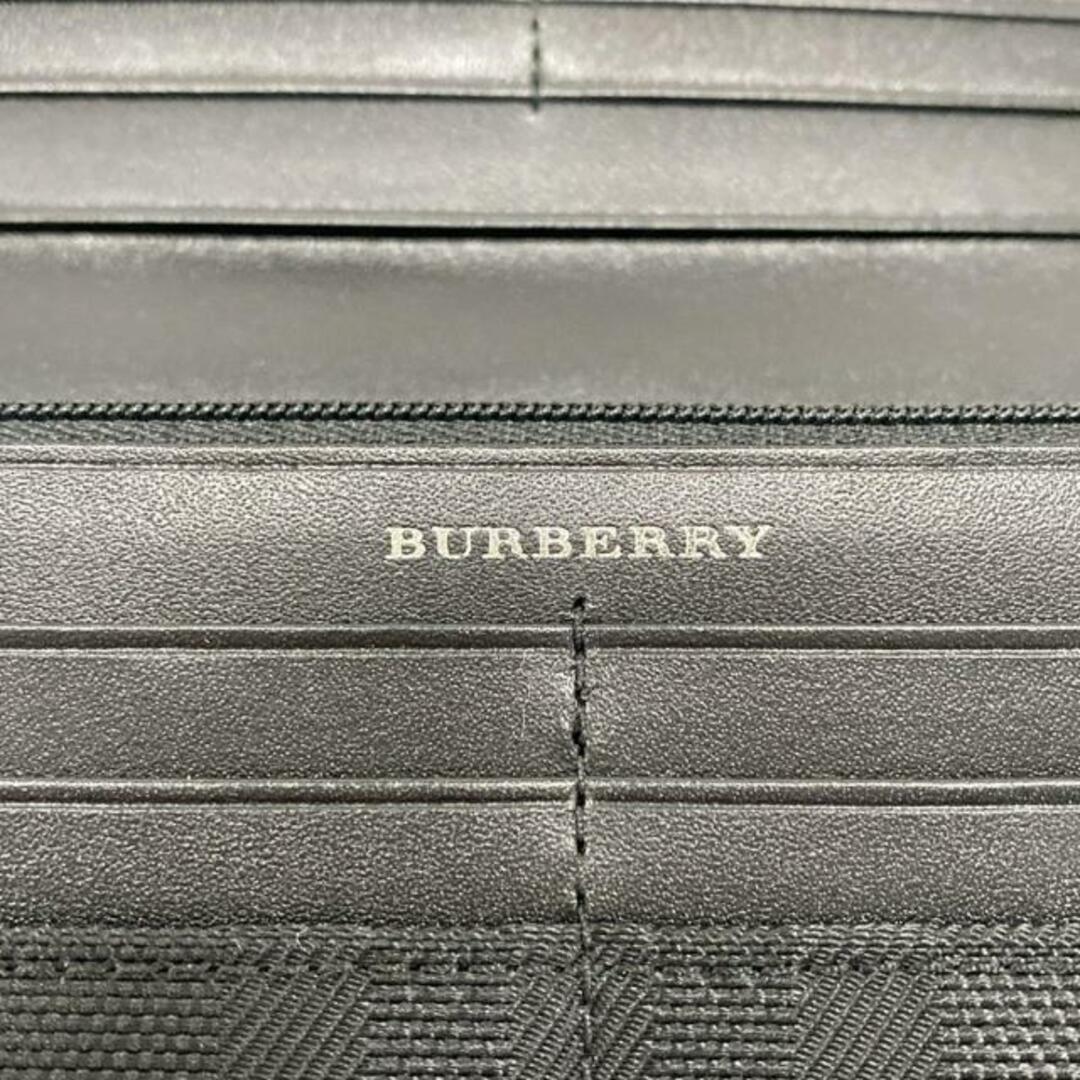 BURBERRY - Burberry(バーバリー) 長財布美品 - 黒 チェック柄 BURBERRY - Burberry(バーバリー) 長財布美品 - 黒 チェック柄