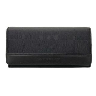 BURBERRY - Burberry(バーバリー) 長財布美品 - 黒 チェック柄 BURBERRY - Burberry(バーバリー) 長財布美品 - 黒 チェック柄