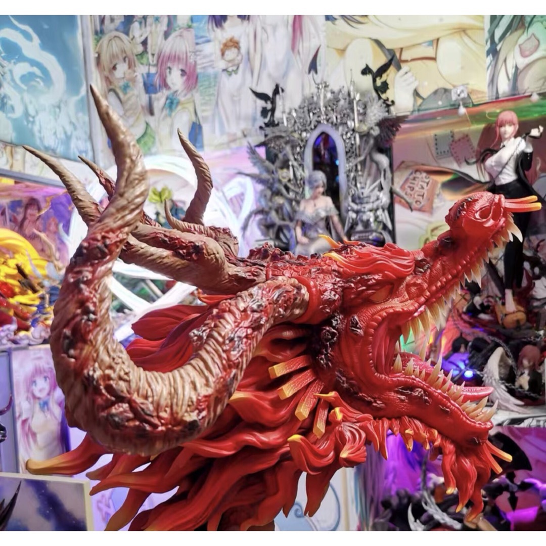 ワンピース One piece ルフィVS カイドウ 火竜 フィギュアGK完成 ワンピース One piece ルフィVS カイドウ 火竜 フィギュアGK完成