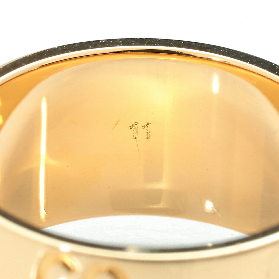 GUCCI - グッチ アイコン ワイドリング 指輪 K18 10号 GUCCI GUCCI - グッチ アイコン ワイドリング 指輪 K18 10号 GUCCI
