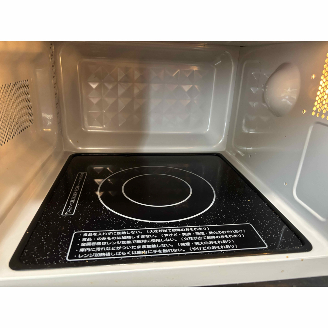 美品 吉井電気 ARF-205(W) 電子レンジ庫内平面/フラット送料 美品 吉井電気 ARF-205(W) 電子レンジ庫内平面/フラット送料