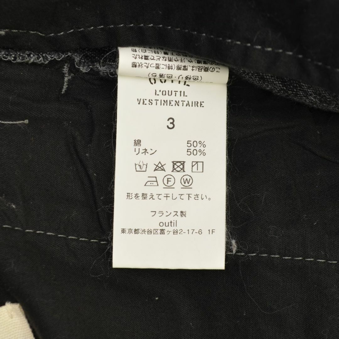 OUTIL】PANTALON ESCOUT PEPPER&SOLTパンツの通販 by ブランド OUTIL】PANTALON ESCOUT PEPPER&SOLTパンツの通販 by ブランド