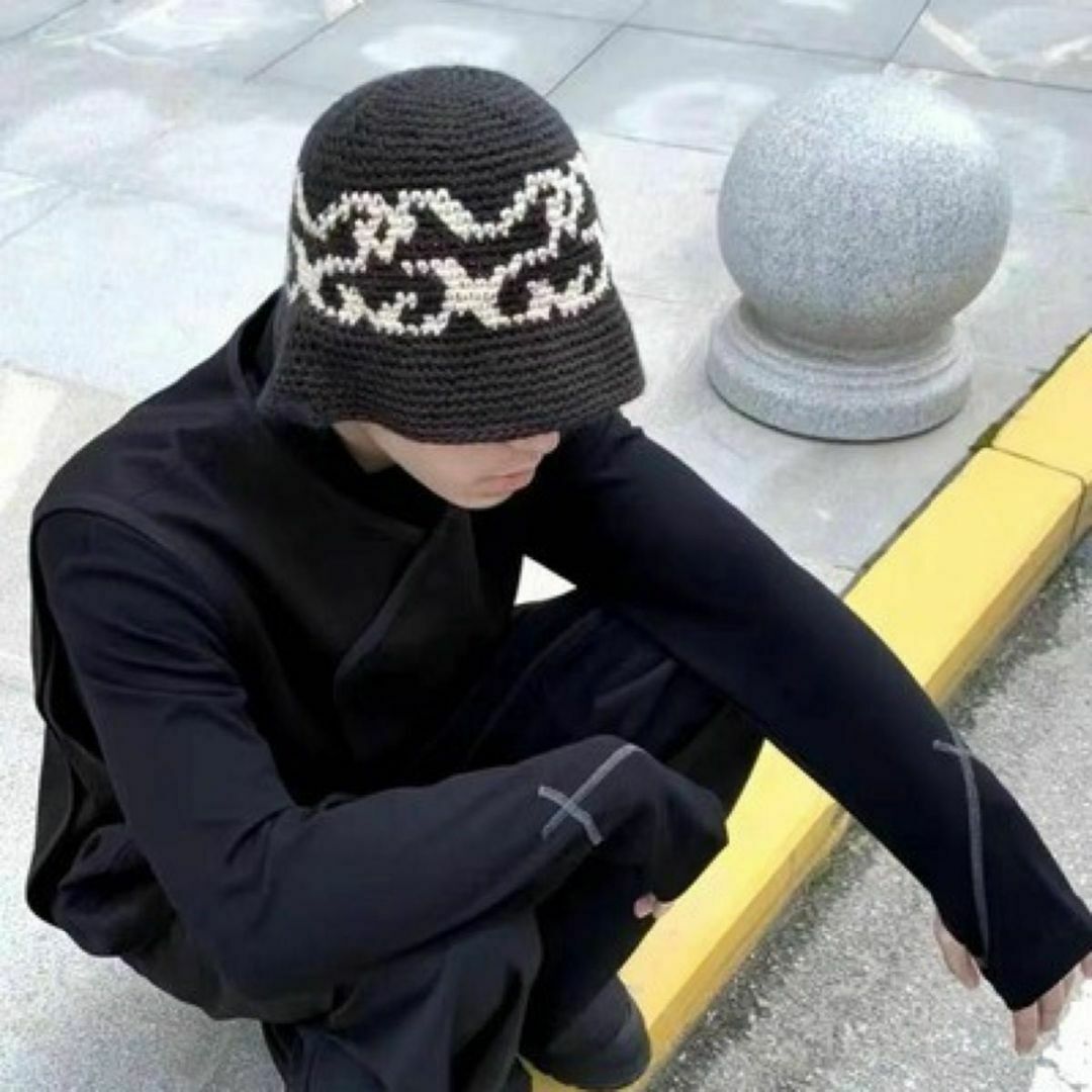 ニット帽 クロシェハット クラッシャーハット 帽子 ハット ニット帽 クロシェハット クラッシャーハット 帽子 ハット