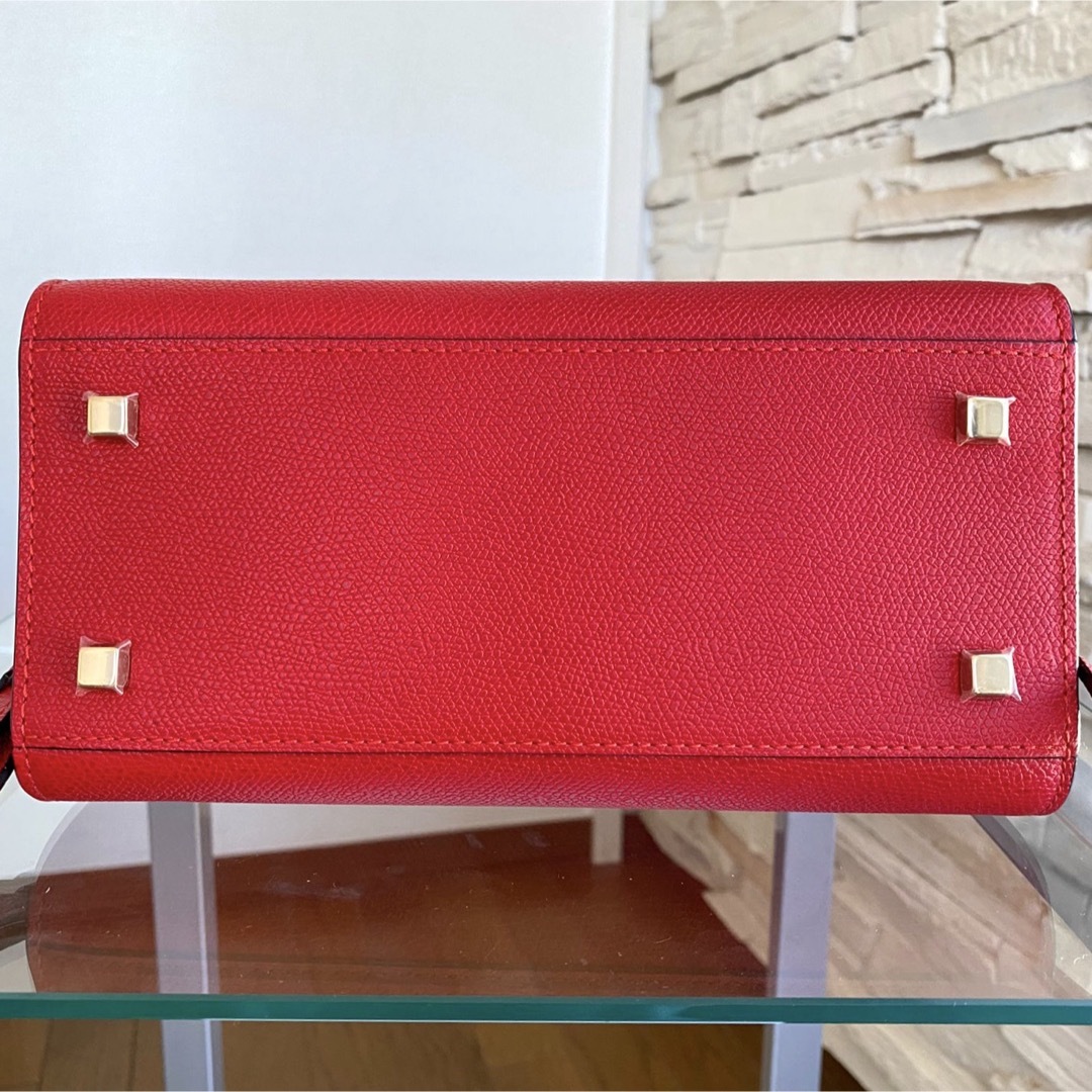 Valextra - 美品 VALEXTRA ミニ イジィデ レッド 赤 ショルダー Valextra - 美品 VALEXTRA ミニ イジィデ レッド 赤 ショルダー