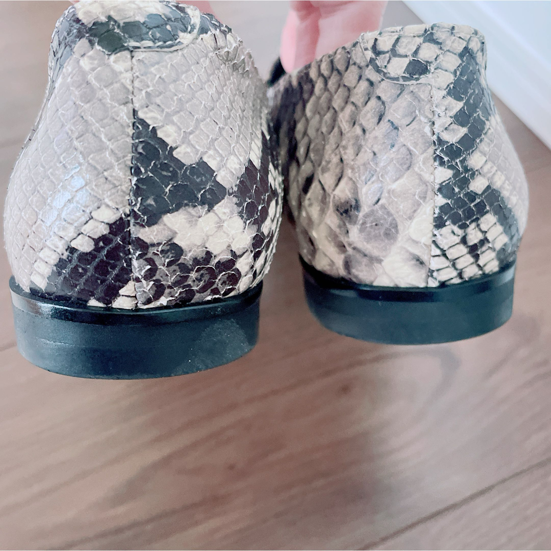 Dhyana - 美品 Dhyana. × 金子綾 パイソン柄 パンプス Dhyana - 美品 Dhyana. × 金子綾 パイソン柄 パンプス