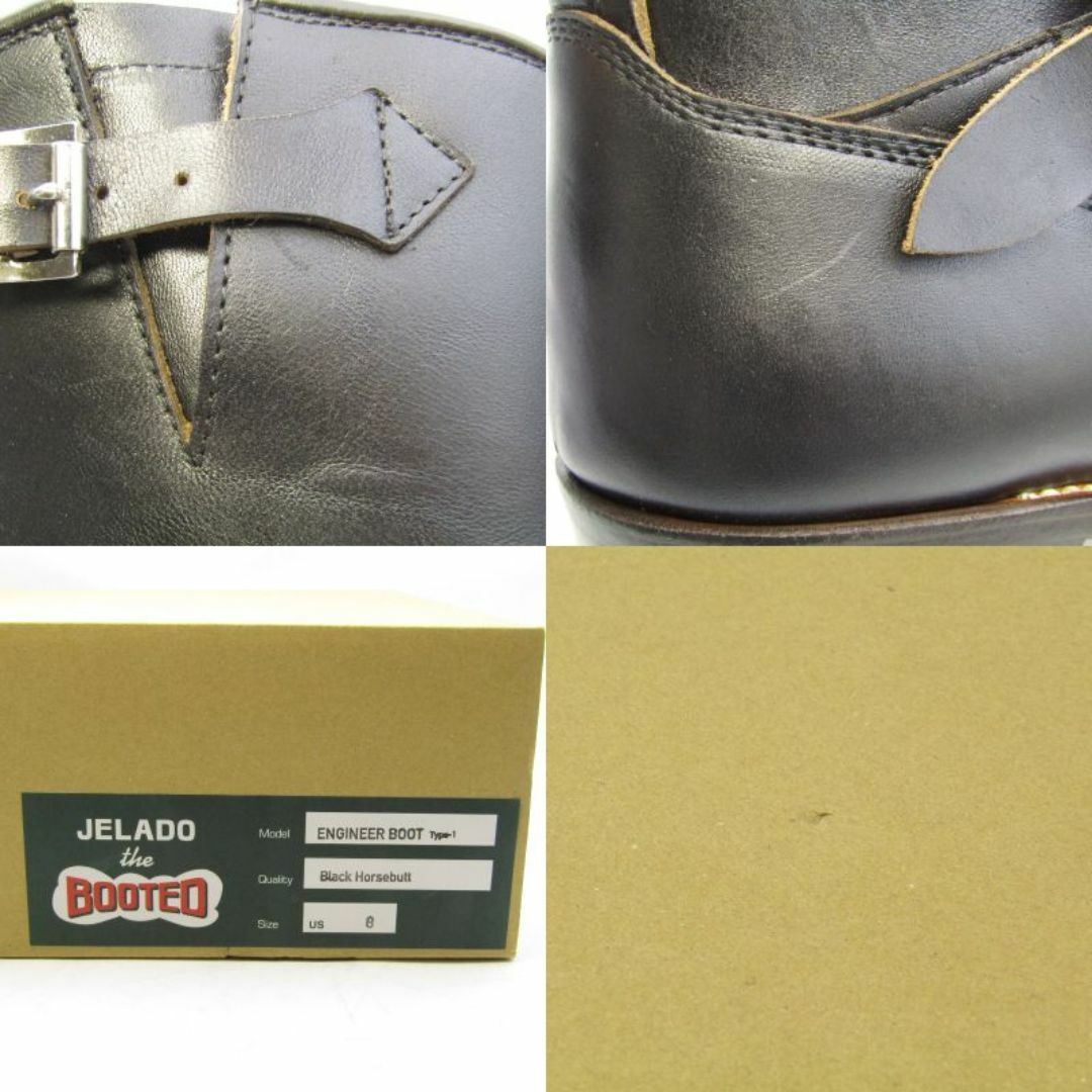 JELADO - ジェラード US8 26cm エンジニアブーツ JB94901 JELADO - ジェラード US8 26cm エンジニアブーツ JB94901