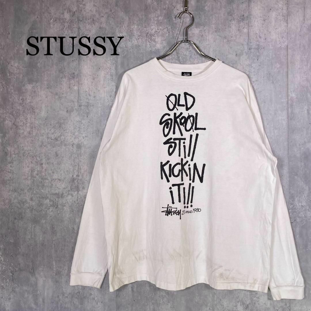 STUSSY - 『STUSSY』ステューシー (XL) フロントプリントロングT STUSSY - 『STUSSY』ステューシー (XL) フロントプリントロングT
