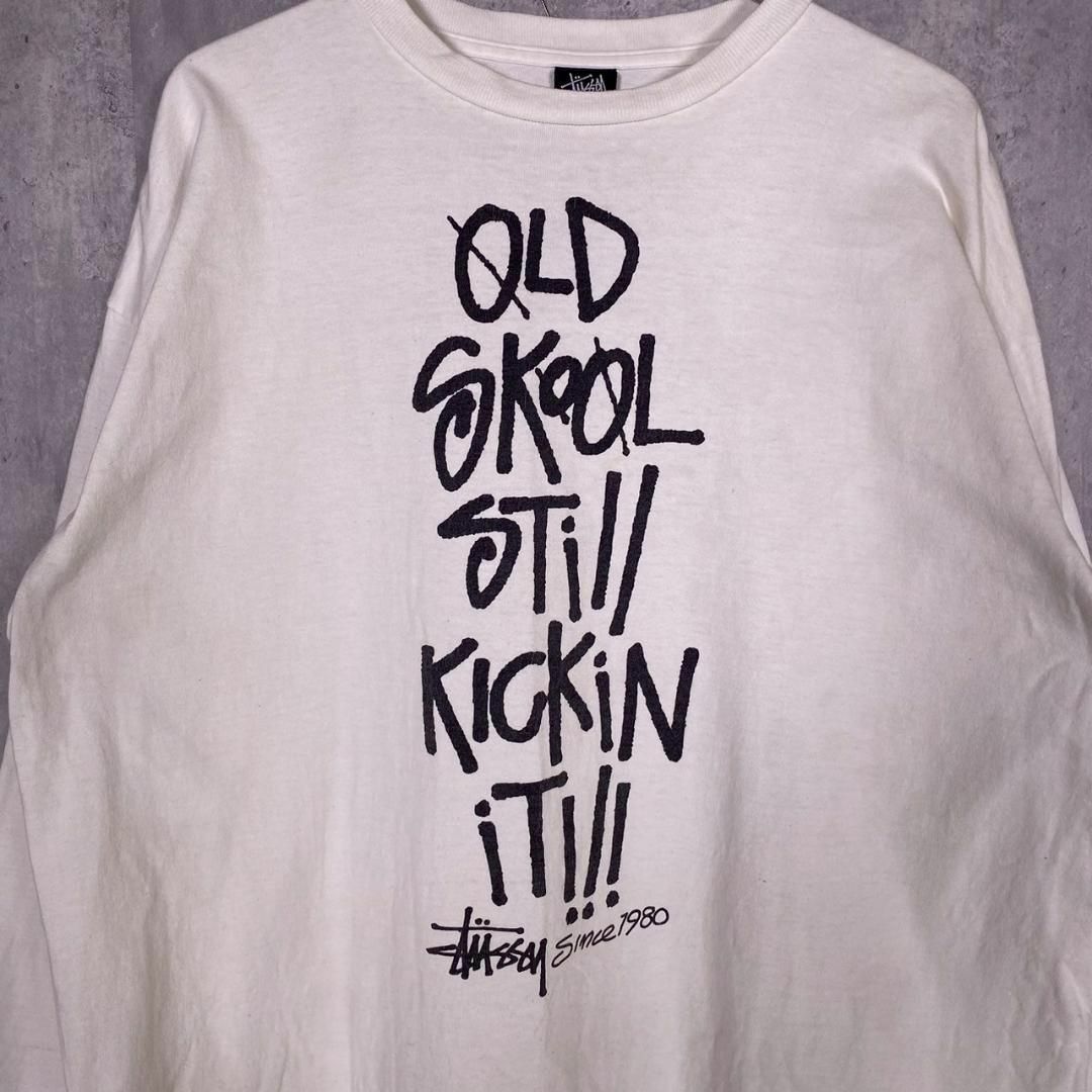 STUSSY - 『STUSSY』ステューシー (XL) フロントプリントロングT STUSSY - 『STUSSY』ステューシー (XL) フロントプリントロングT
