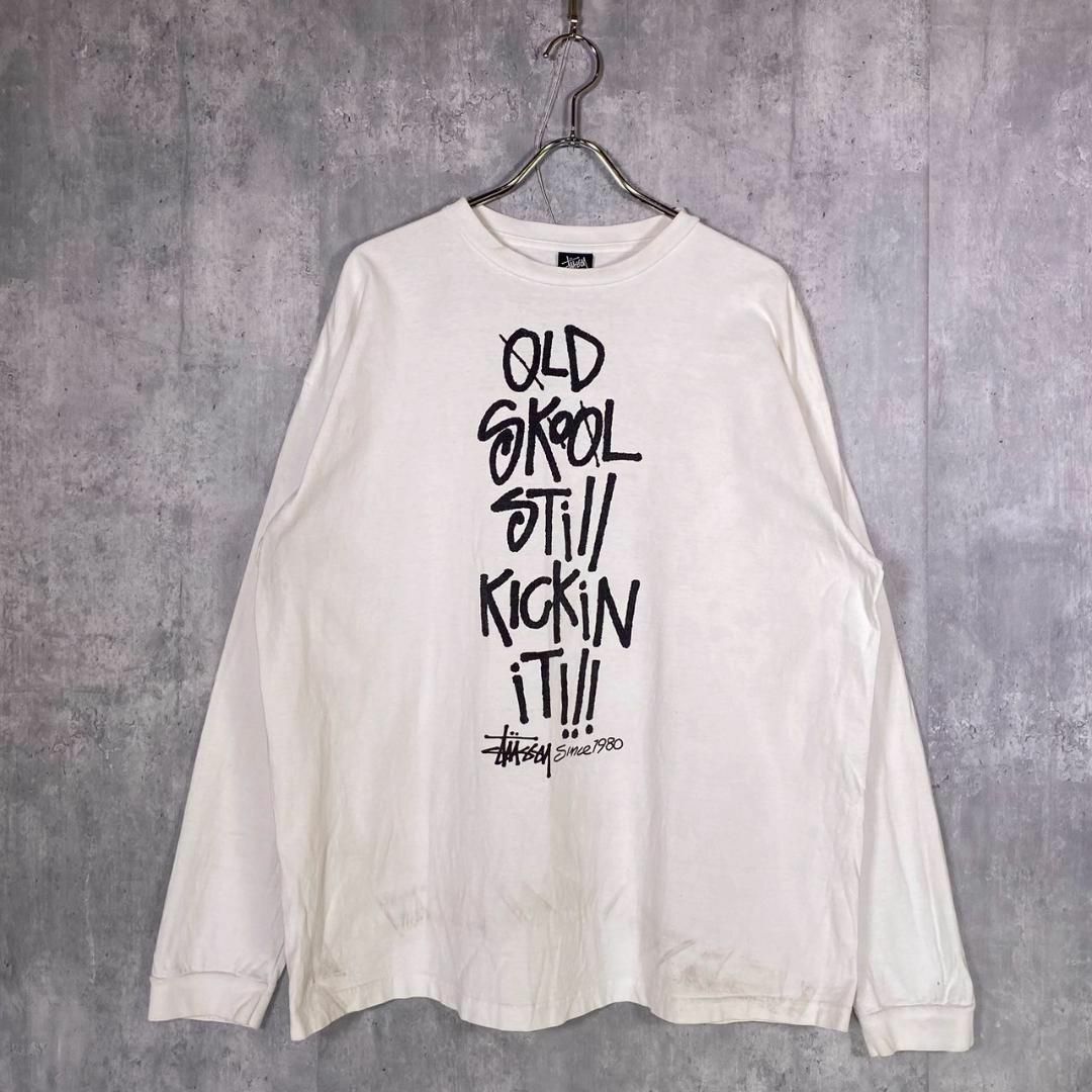 STUSSY - 『STUSSY』ステューシー (XL) フロントプリントロングT STUSSY - 『STUSSY』ステューシー (XL) フロントプリントロングT