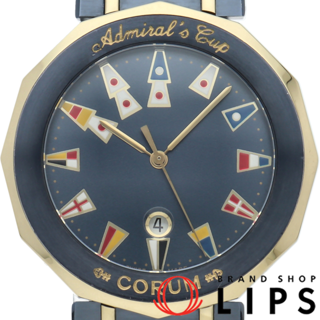 CORUM - コルム アドミラルズカップ ガンブルー メンズ時計 CORUM - コルム アドミラルズカップ ガンブルー メンズ時計