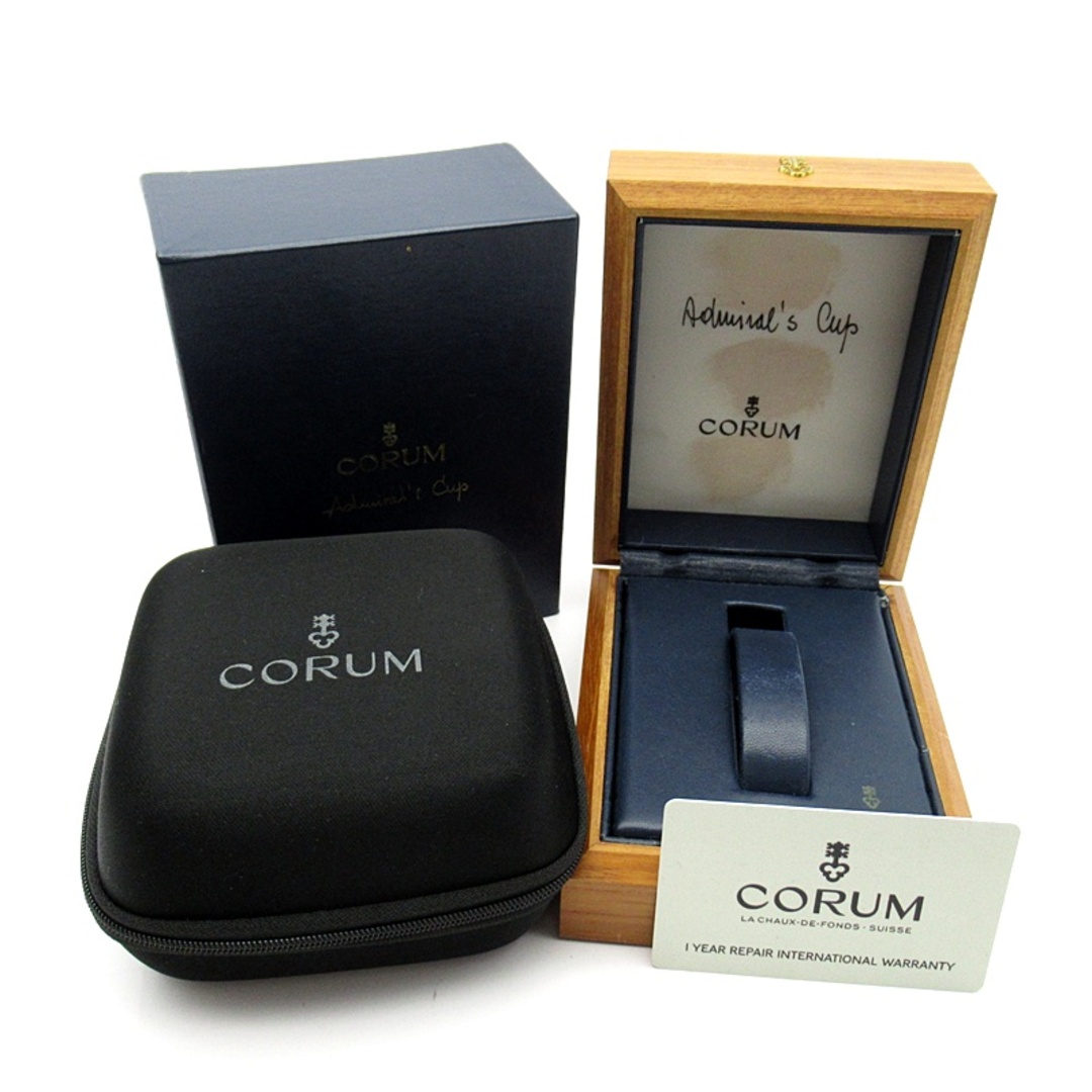 CORUM - コルム アドミラルズカップ ガンブルー メンズ時計 CORUM - コルム アドミラルズカップ ガンブルー メンズ時計