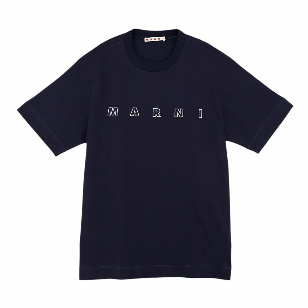 MARNI - マルニ Tシャツ 半袖 MARNI KIDS 大人もOK ネイビー MARNI - マルニ Tシャツ 半袖 MARNI KIDS 大人もOK ネイビー