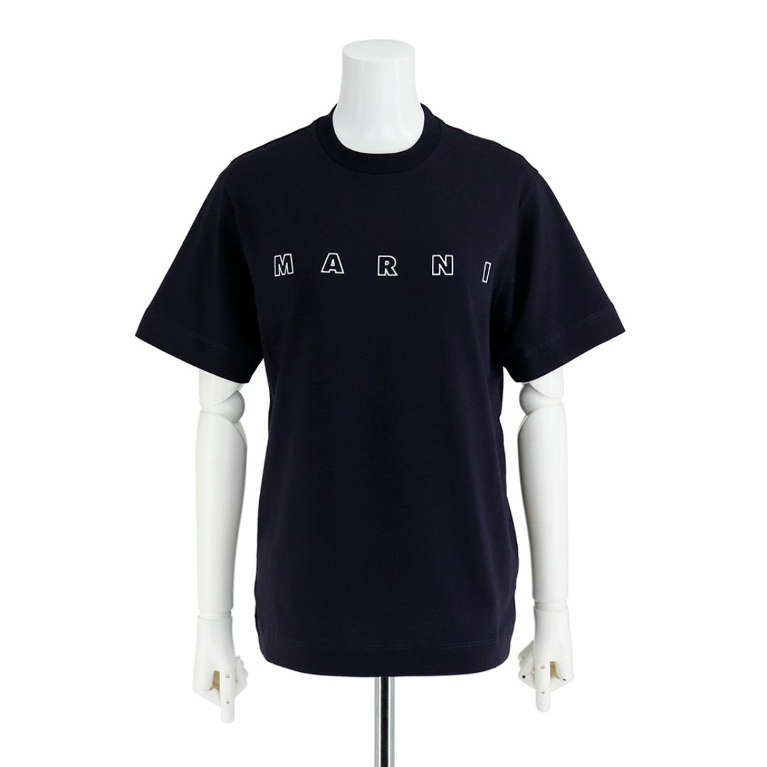 MARNI - マルニ Tシャツ 半袖 MARNI KIDS 大人もOK ネイビー MARNI - マルニ Tシャツ 半袖 MARNI KIDS 大人もOK ネイビー